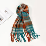 Women's Autumn And Winter Mohair Scarf