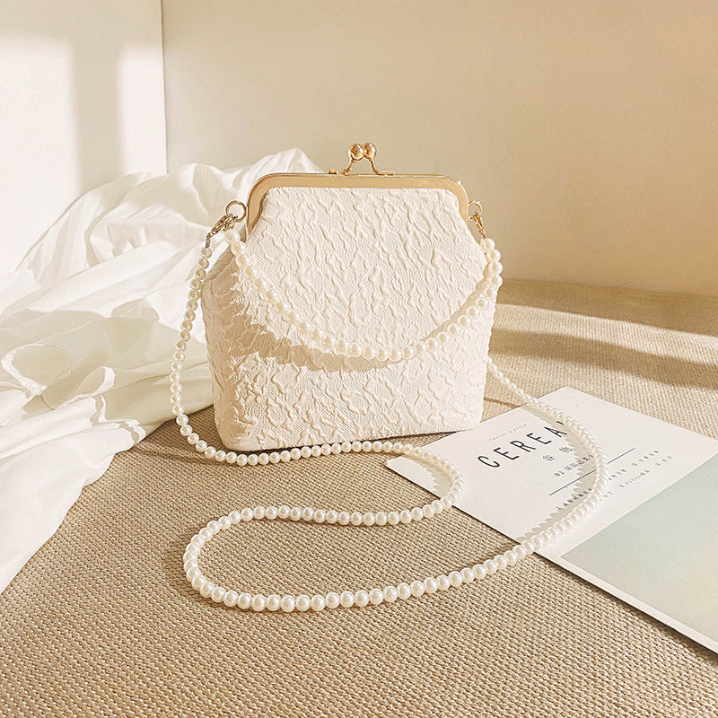 Pearl Tote Mini Chain Crossbody Bag