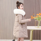 Down Jacket Women's Design Mid-length Coat - Minihomy