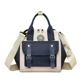 Women's Oxford Cloth Belt Multifunctional Cross-body Shoulders Backpack