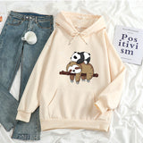 Autumn And Winter Printed Long Sleeve Loose-fitting Casual Pullover Women: Stay Cozy in Style