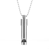 Pendant Whistle Blow Adjustment Breathing Decompression