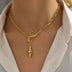 High Class Elegant Metal Snake Series Diamond-studded Necklace - Minihomy