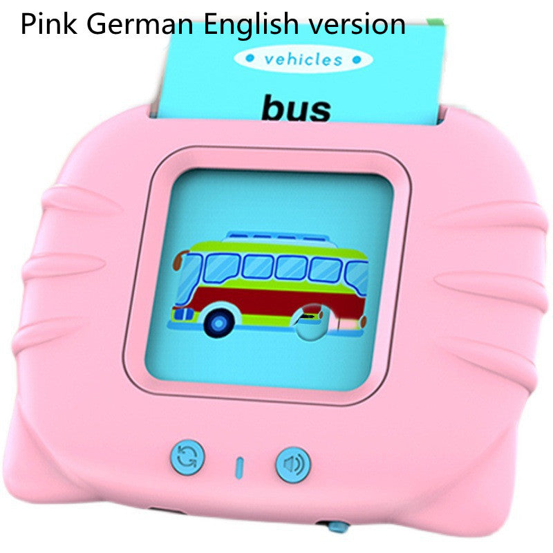 Early Learning English Machine for Kids: Educational Card Toys