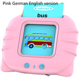 Early Learning English Machine for Kids: Educational Card Toys