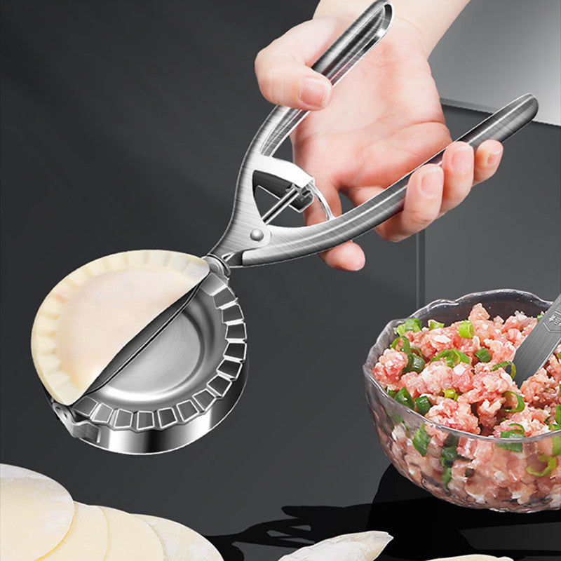 Kitchen Dumpling Mold - Stainless Steel Dumpling Machine Pressing Home Baking Tool - Minihomy