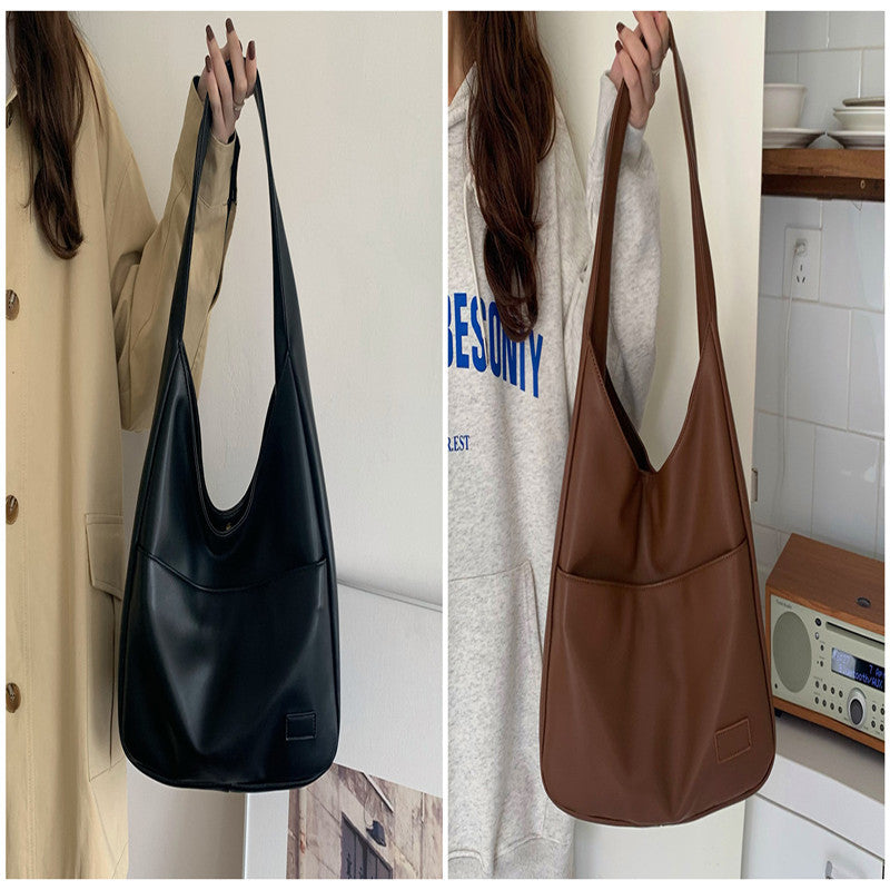 Large Capacity Tote Bag for Women - Casual Shoulder Bag for Commuting & College