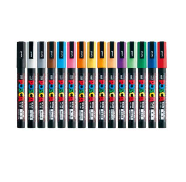 Advertising Pen Doodle 0.9 Acrylic Marker 8 Colors Set - Minihomy