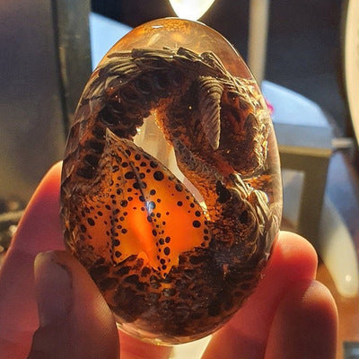 Unleash the Mystery: LED Lava Dragon Egg Ornamental Decor