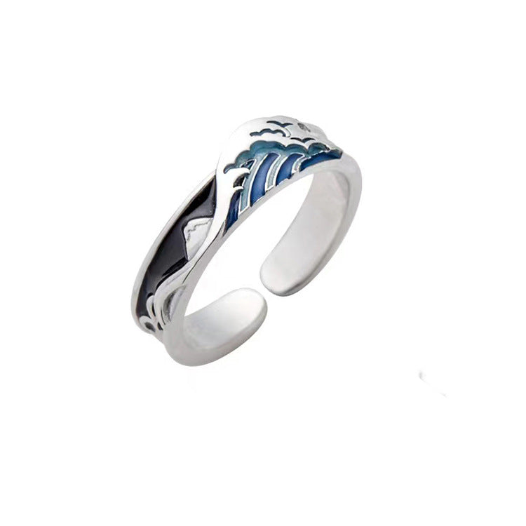 Prosperous Original And Japanese Style Niche Design Ring