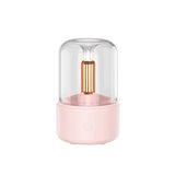 Atmosphere Light Humidifier - Candlelight Aroma Diffuser with LED Night Light - Minihomy