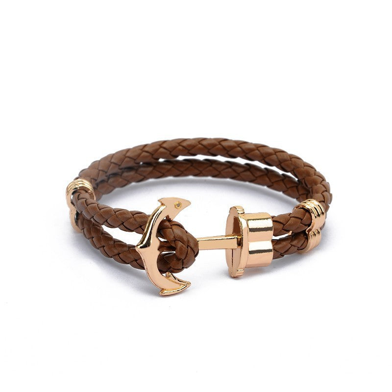 Creative Bracelet Hand-woven Boat Anchor - Minihomy