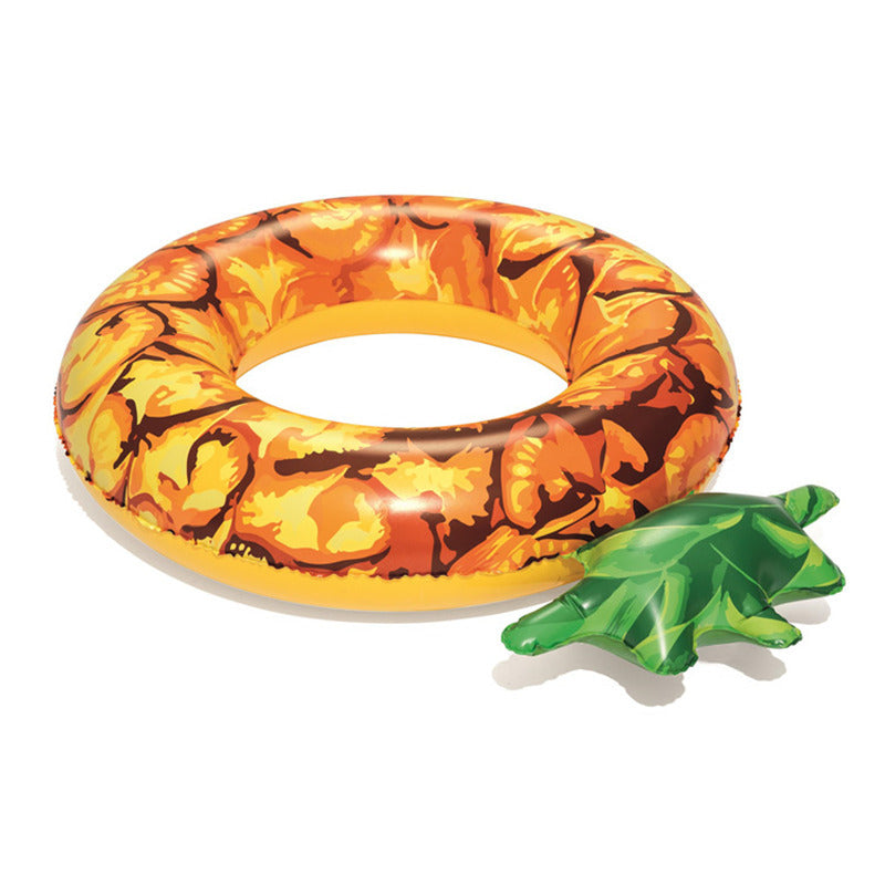 Cute Pineapple Inflatable Underarm Ring Adult Plastic Lifebuoy - Minihomy