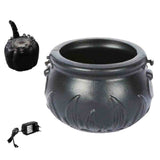 Halloween Pumpkin Smoke Witch Bucket Color Changing Lights - Minihomy