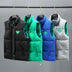 Embroidered Cotton Vest - Men's Winter New Stand-up Collar Cotton Vest - Minihomy