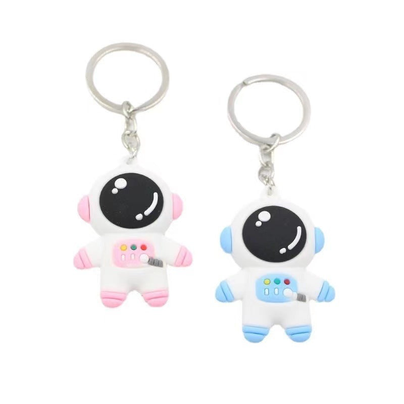 Cartoon Astronaut Keychain PVC Pendant - Minihomy