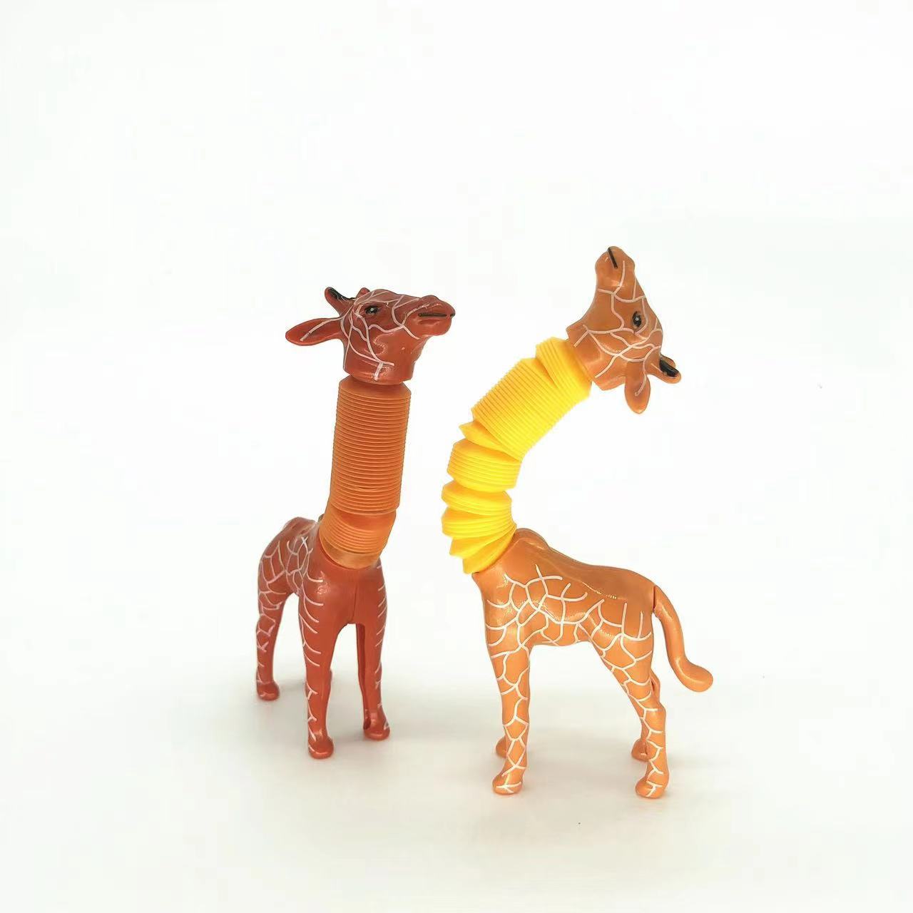 Giraffe Tubes Sensory Toys - Novelty Spring Fidget Toy for Stress Relief - Minihomy