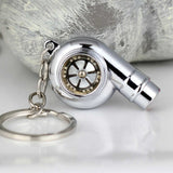 Turbo Keychain Metal Whistle Sound Supercharger