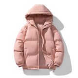 Men's Hoodie Padded Coat Thickened Cotton-padded Clothes Loose Casual Cotton-padded Jacket