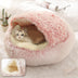 Crystal velvet warm round half-pack cat litter - Minihomy