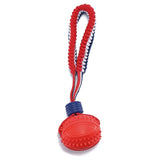 Interactive Dog Toy Ball - Teether with Rope for Chewing, Training & Fun - Minihomy