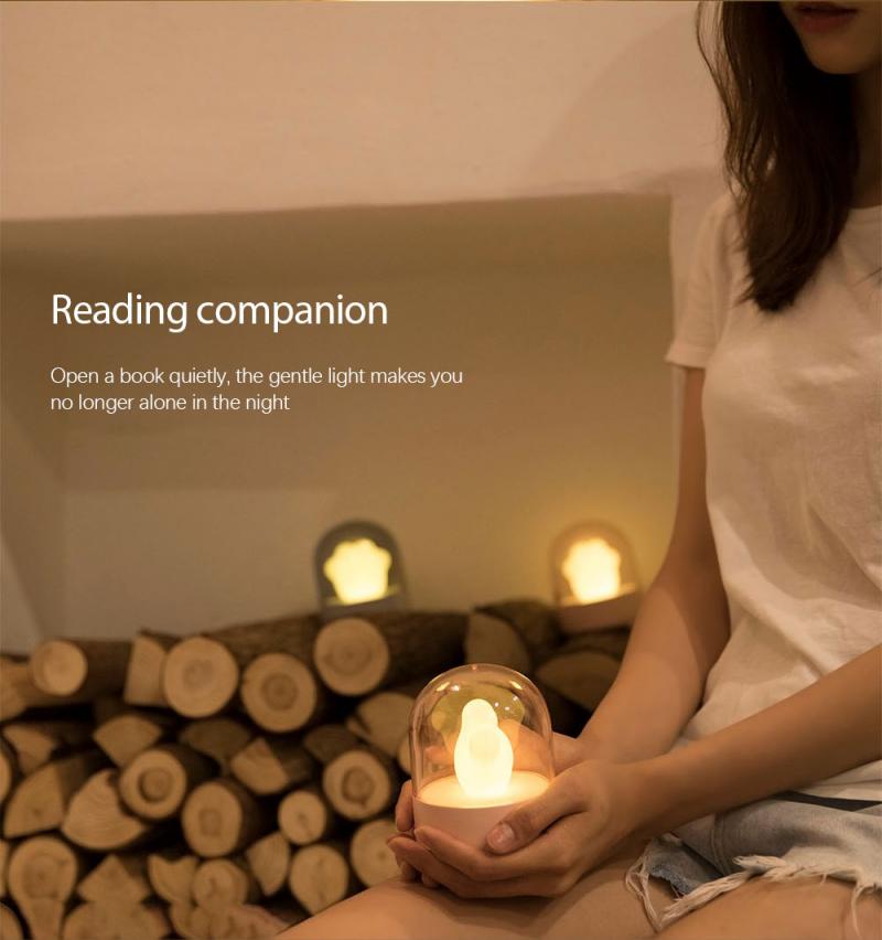 Cuddle Up with the Cat Paw Music Lamp: Light, Music, and Cuteness All in One - Minihomy