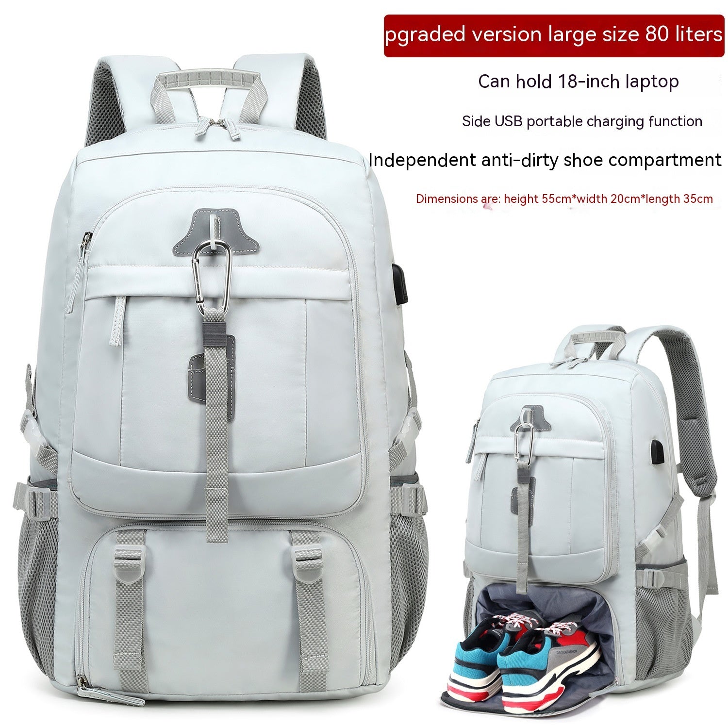 Large Capacity Business Short Trip Men's Backpack Travel