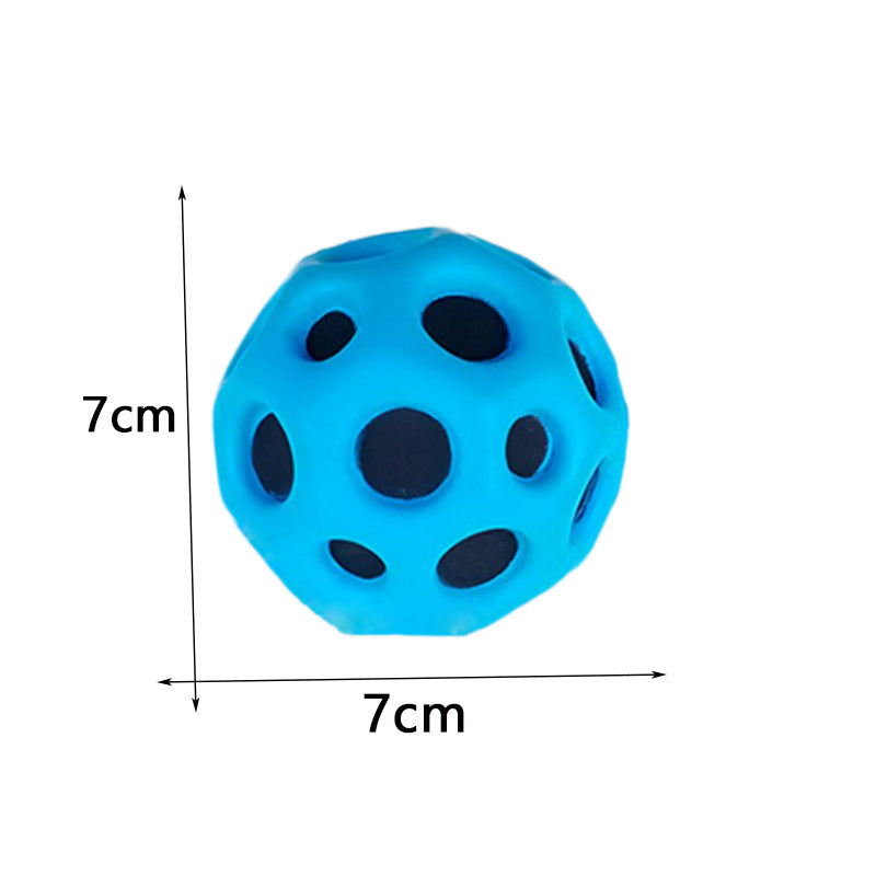 Hole Ball PU Foam Solid Elastic Interactive Slow Rebound Toy - Minihomy