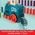 Domino Train Toys - Automatic Release Electric Building Blocks Train Toy - Minihomy