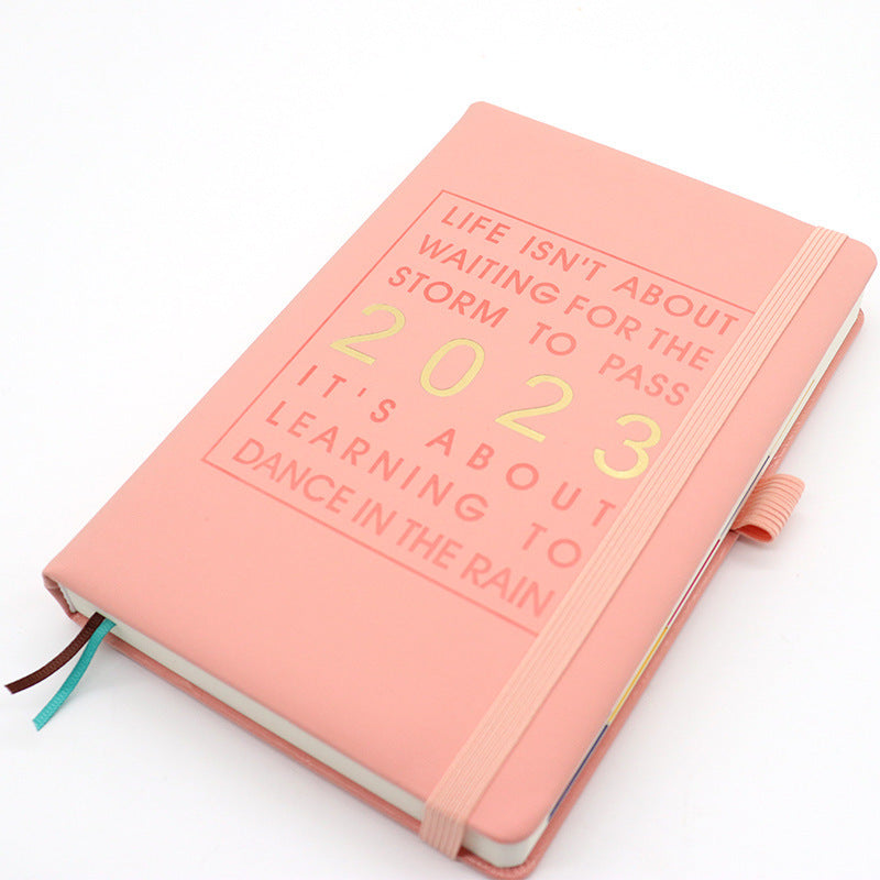 English Agenda Book: Weekly Planner, Daily Log, Meeting Notes, To Do List, Productivity Organizer - Minihomy