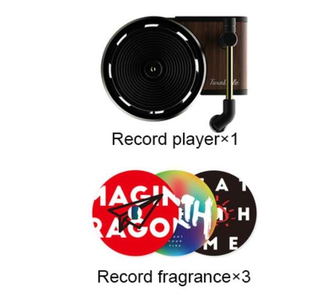 Air Outlet Aromatherapy Record Player Decoration - Minihomy