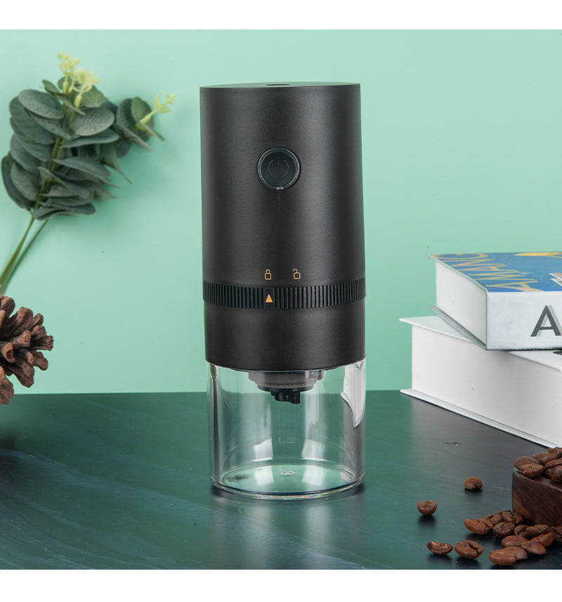 Fresh Grounds on-the-Go: Upgrade Your Coffee Ritual with the New Portable Electric Grinder!