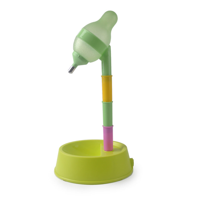 Double Up on Convenience with the 2-in-1 Pet Feeder and Water Dispenser Stand - Minihomy