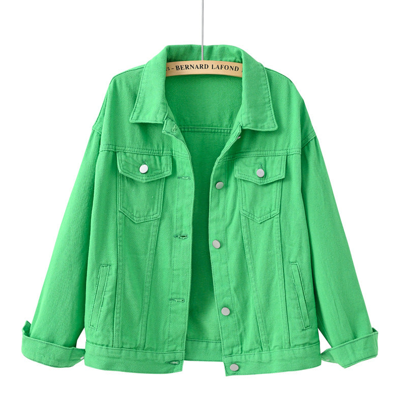 Women Jackets Spring Outwear Denim Coat