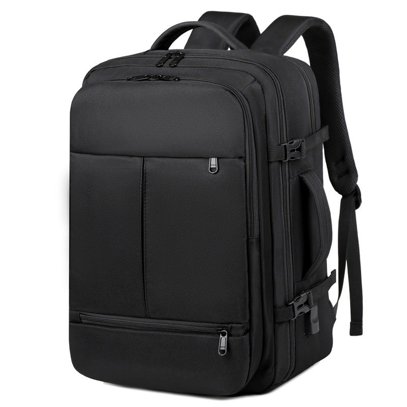 Large Capacity Backpack with Multiple Pockets - Business Travel & Laptop Bag for Women & Men