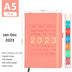 English Agenda Book: Weekly Planner, Daily Log, Meeting Notes, To Do List, Productivity Organizer - Minihomy