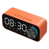 Bluetooth Alarm Clock Speaker Digital Display Alarm Clock LED Wireless Subwoofer Music Player Table Clock Home Decor