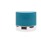 Mini Wireless Bluetooth Speaker - Portable Loudspeaker with Colorful Light Crack Sound - Minihomy