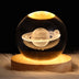 Moon & Planets Crystal Ball Night Light Projector - Creative Gift - Minihomy