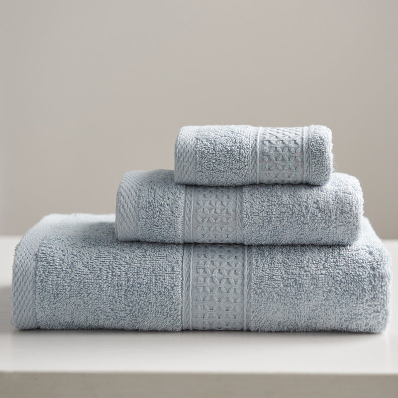 Minimalist Style Square Towel Set Pure Cotton - Minihomy