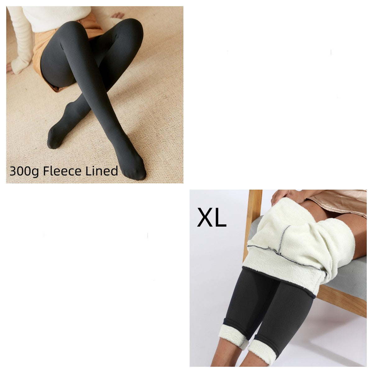 Fleece-lined Thickened Sheer Tights Leggings Transparent One-piece Superb Pantynose