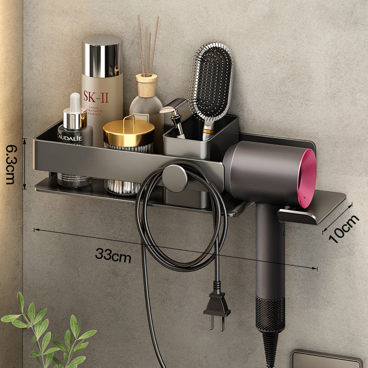 Hair Dryer Rack  Bathroom Hanger