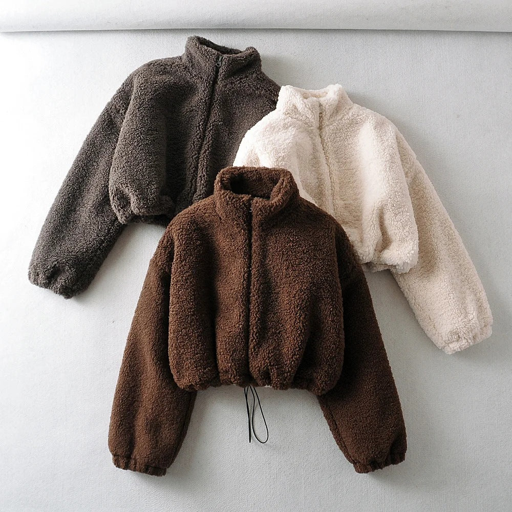 Autumn And Winter Warm Woolen Coat Women