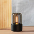 Atmosphere Light Humidifier - Candlelight Aroma Diffuser with LED Night Light - Minihomy