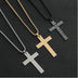 Cross Necklace Titanium Steel Men's Necklace - Minihomy