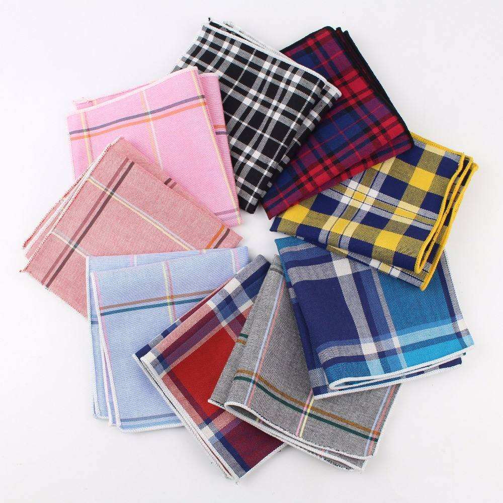 Vintage Cotton Hankies: Men's Pocket Squares & Handkerchiefs