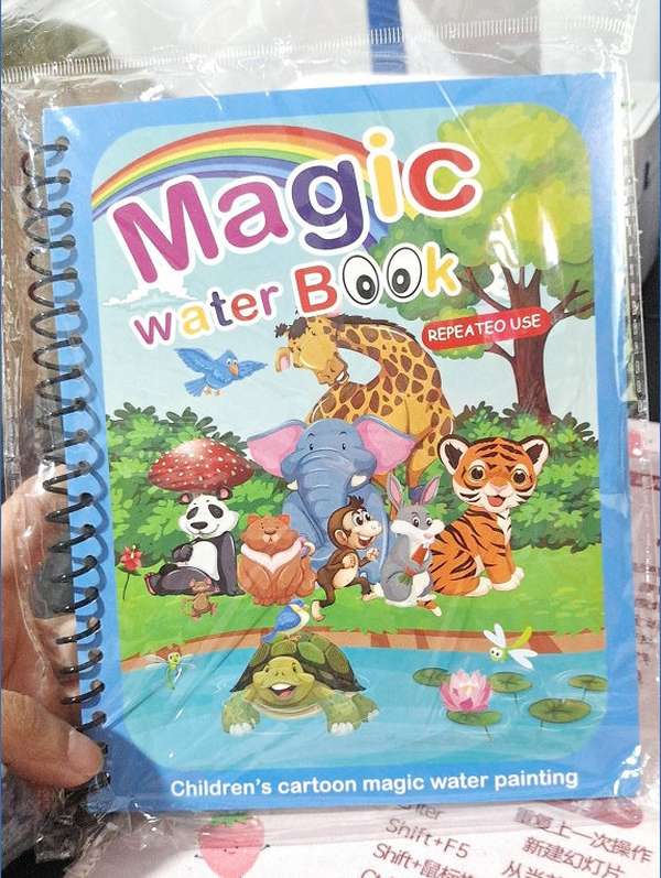 Magic Water Painting Book for Kids: Creative Fun & Learning - Minihomy