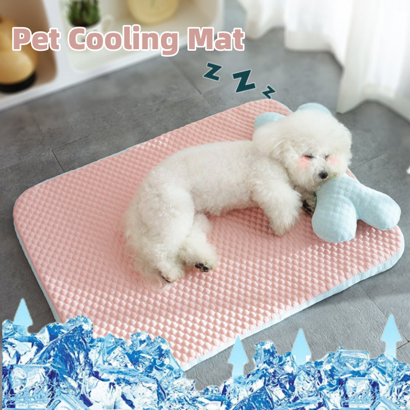 Breathable Cooling Dog Bed Mat for Small & Medium Dogs & Cats - Non-Slip, Summer Pet Supplies