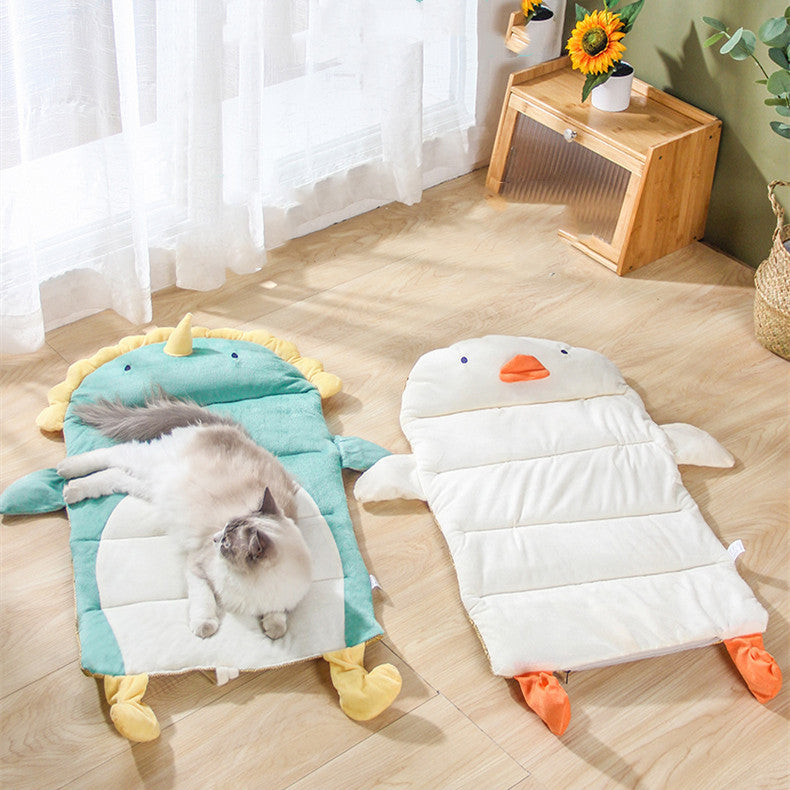 Breathable Cat & Dog Bed - Detachable, Cool & Clean Kennel