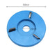 Meterk Six Teeth Power Wood Carving Disc Tool Milling Cutter For 16mm Aperture Angle Grinder Power Tool Accessories - Minihomy